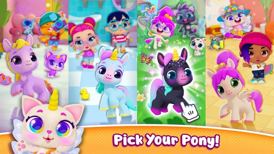 Pocket Town - Animal World  [МОД Много денег] Screenshot 4