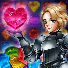 Скачать взлом Jewels of Kingdom Knights (Джуэлз оф Кингдом Найтс)  [МОД Unlocked] - последняя версия apk на Андроид