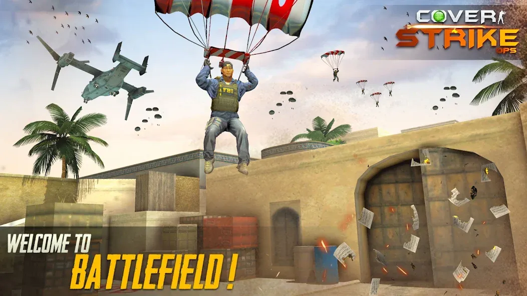 Cover Strike Ops FPS Gun Games  [МОД Menu] Screenshot 5