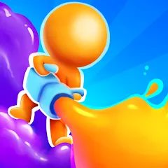 Взломанная Dye Hard - Color War (Дай Хард)  [МОД Mega Pack] - стабильная версия apk на Андроид