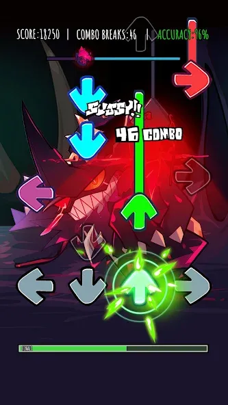 Music Rhythm Battle Night  [МОД Бесконечные деньги] Screenshot 2