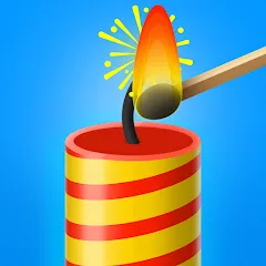 Взломанная Diwali Firecrackers Simulator (Дивали Файркрекерс Симулятор)  [МОД Много монет] - стабильная версия apk на Андроид