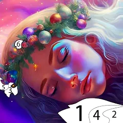 Взлом Myth & Fairy Color by Number  [МОД Много монет] - стабильная версия apk на Андроид