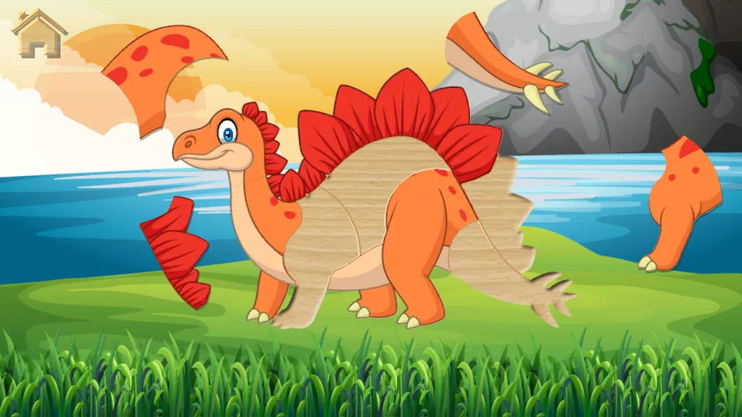 Dino Puzzle  [МОД Mega Pack] Screenshot 2