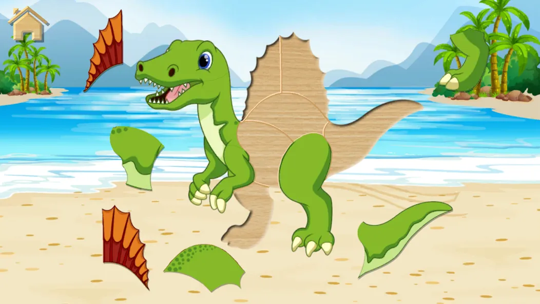 Dino Puzzle  [МОД Mega Pack] Screenshot 5
