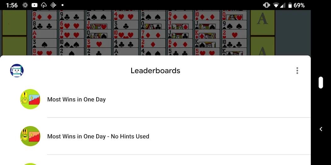 FreeCell with Leaderboards (Фрикел с таблицей лидеров)  [МОД Menu] Screenshot 3