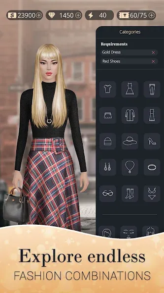 Fashion Nation: Style & Fame (Фэшн Нэйшн)  [МОД Unlimited Money] Screenshot 5