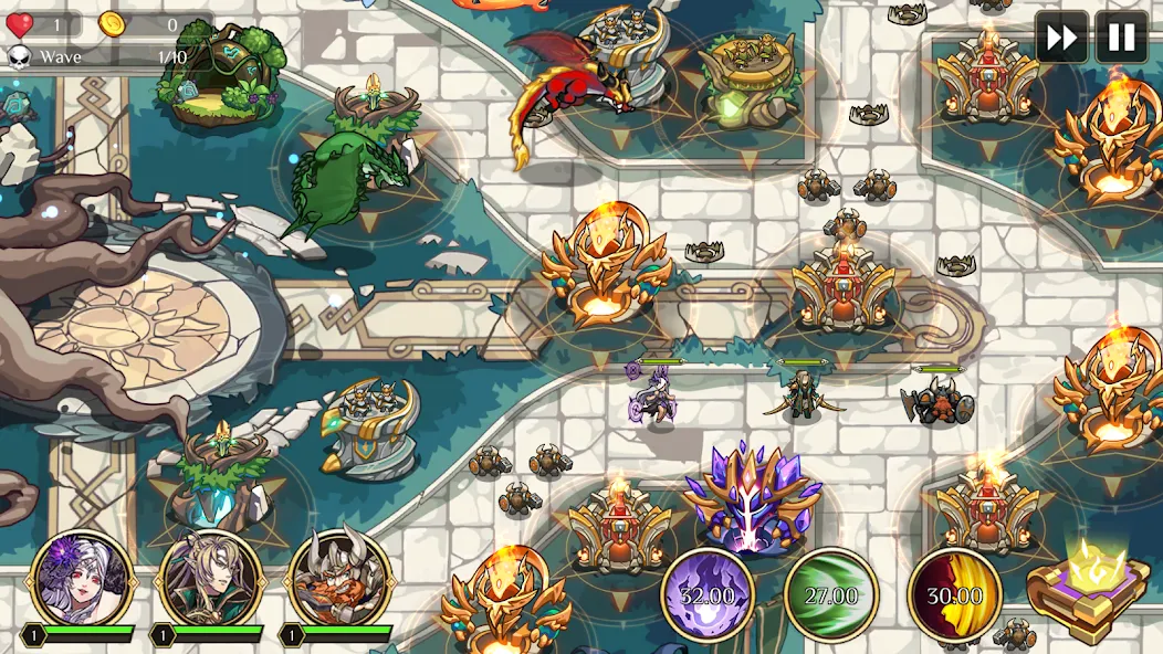 Kingdom War: Tower Defense TD (ТД Рояль)  [МОД Mega Pack] Screenshot 3