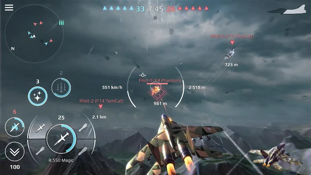 Sky Combat: War Planes Online (Скай Комбат)  [МОД Бесконечные монеты] Screenshot 1