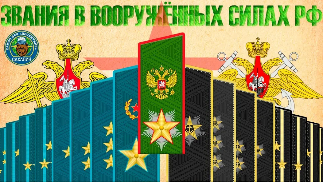 Звания ВС РФ  [МОД Menu] Screenshot 1