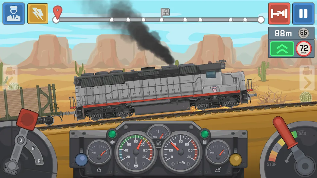 Train Simulator: Railroad Game (Трейн Симулятор)  [МОД Все открыто] Screenshot 1