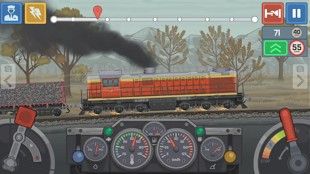 Train Simulator: Railroad Game (Трейн Симулятор)  [МОД Все открыто] Screenshot 3