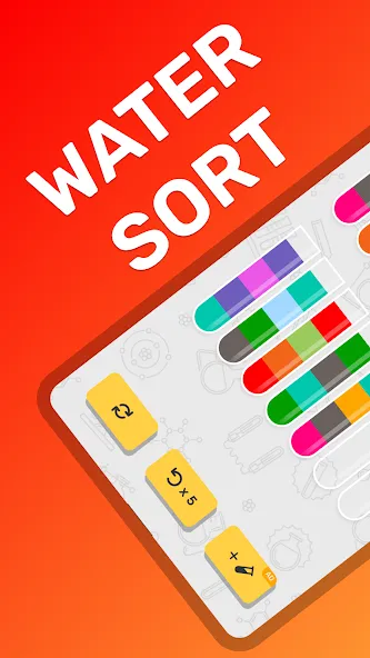 Water Sort Puzzle Color Game  [МОД Unlocked] Screenshot 1