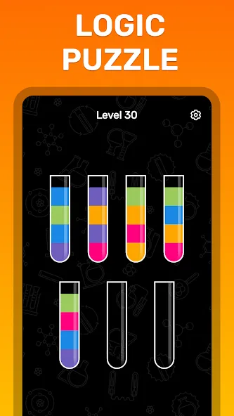 Water Sort Puzzle Color Game  [МОД Unlocked] Screenshot 4