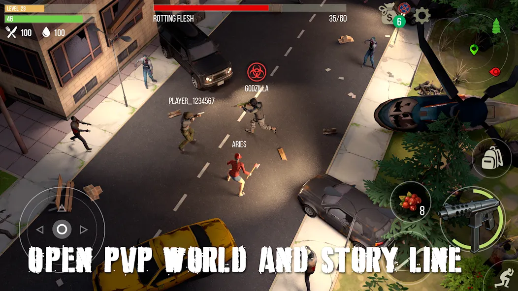 Prey Day: Zombie Survival (Прей Дей)  [МОД Бесконечные монеты] Screenshot 5